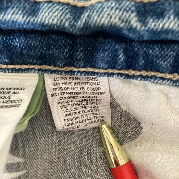 Lucky Brand women’s Sienna Slim Boyfriend denim blue jeans, size 10/30 - Picture 12 of 13